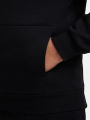 Nike Black Club Fleece Pullover Hoodie - Image 7 of 7