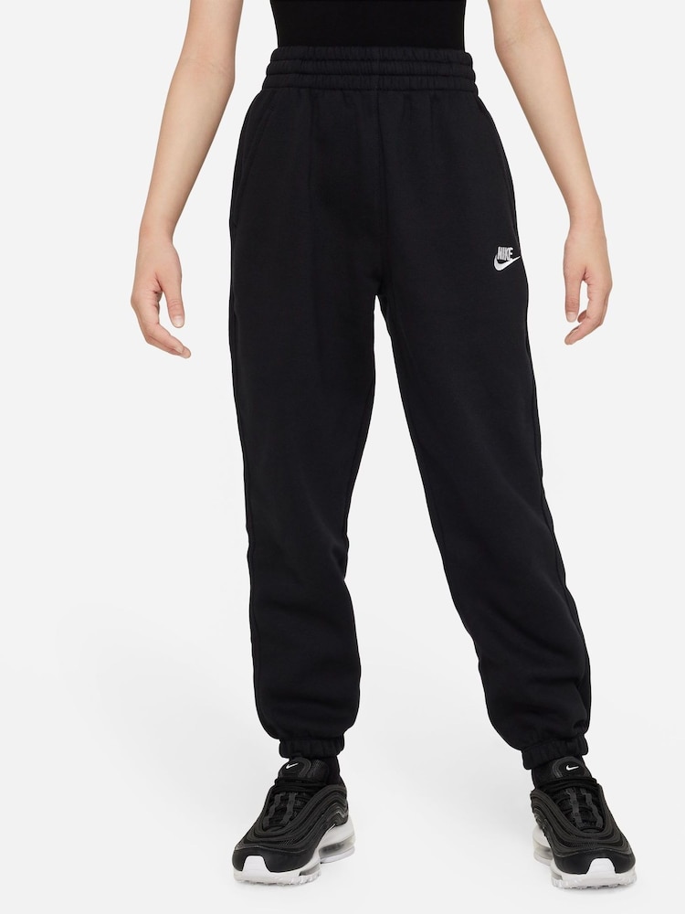 Zwart - Nike - Club fleece oversized joggingbroek - Image 1 of 6