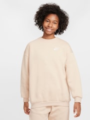 Sanddrift - Flísová mikina Nike Oversized Club - Obrázok 1 z 4