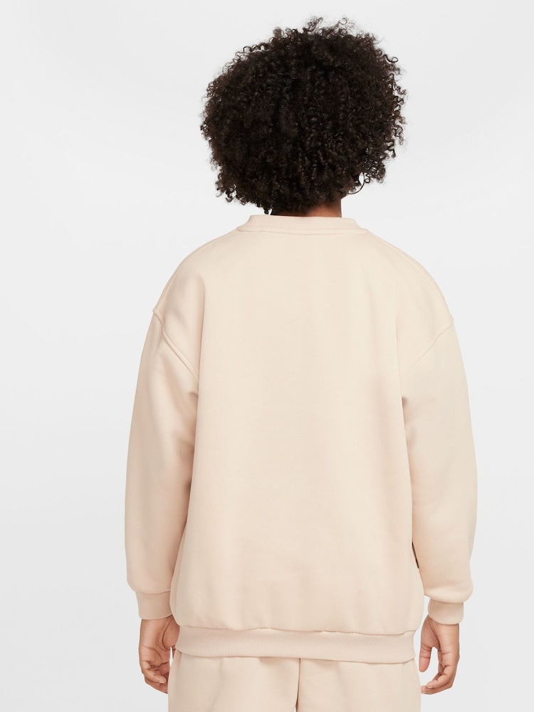 Sanddrift - Flísová mikina Nike Oversized Club - Obrázok 2 z 4