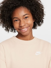 Sanddrift - Flísová mikina Nike Oversized Club - Obrázok 3 z 4