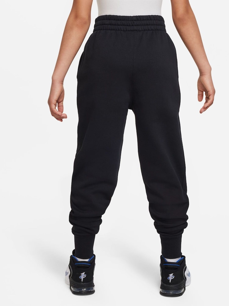 Nike Black Club Fleece HighWaisted Fitted Joggers - Image 2 of 6