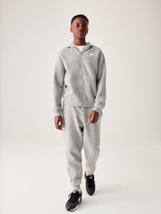 Ciemnoszary Heather - Polarowe dresy Nike Club - Image 1 of 6