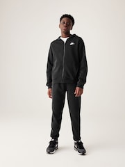 Nike Black Club Fleece Tracksuit - Image 1 of 16