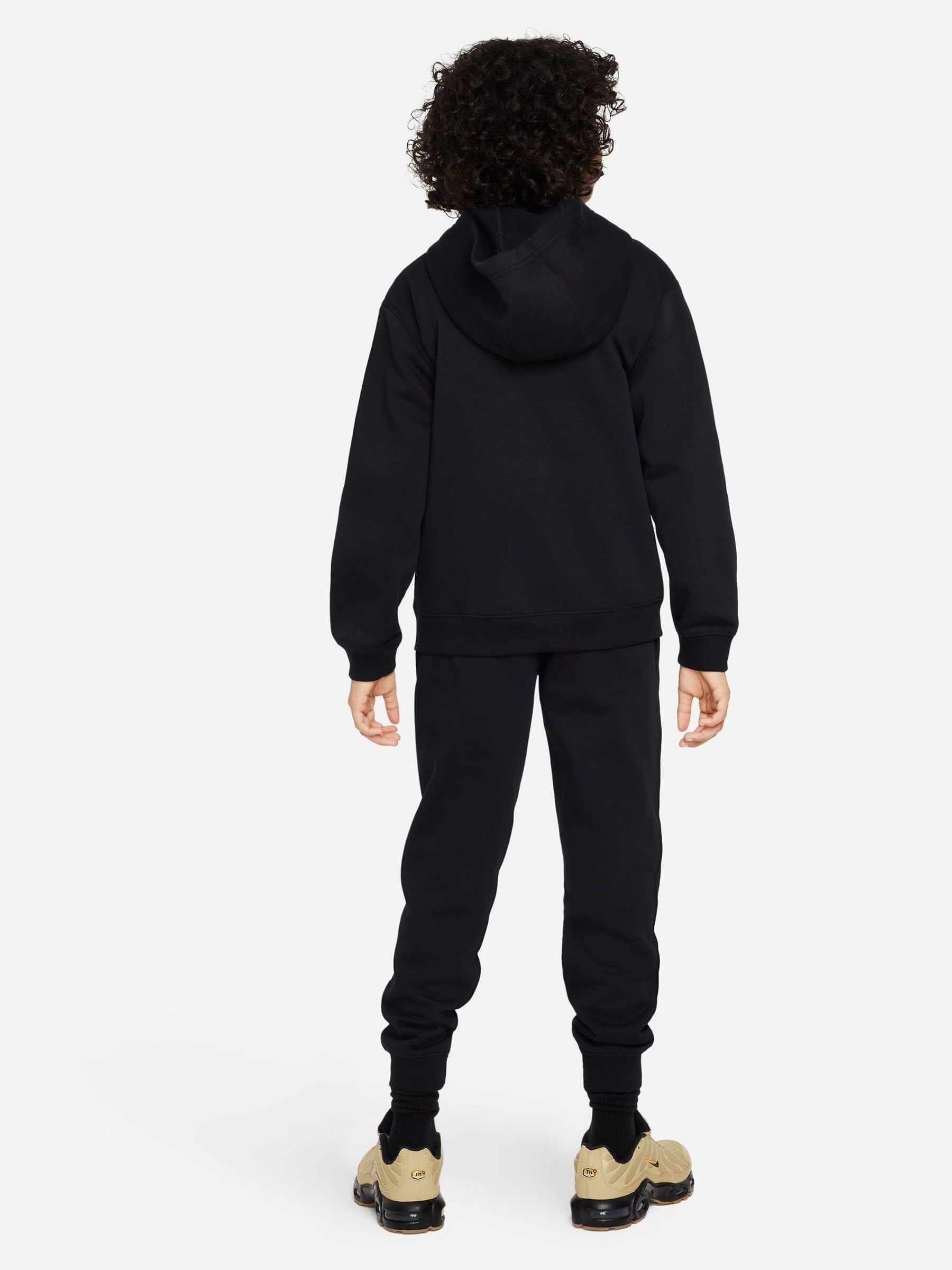 Buy Nike Black Club Fleece Tracksuit from Next Luxembourg