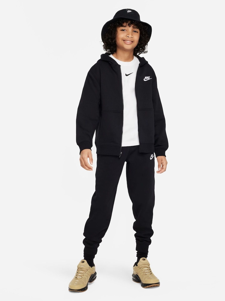 Nike Black Club Fleece Tracksuit - Image 9 of 16