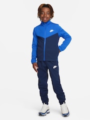 Živo modra - Nike trenirke z zadrgo - Slika 3 iz 9