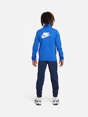 Živo modra - Nike trenirke z zadrgo - Slika 4 iz 9