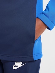 Živo modra - Nike trenirke z zadrgo - Slika 6 iz 9