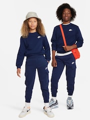 Midnight Navy - Polarowe joggersy cargo Nike Club - Image 3 of 6