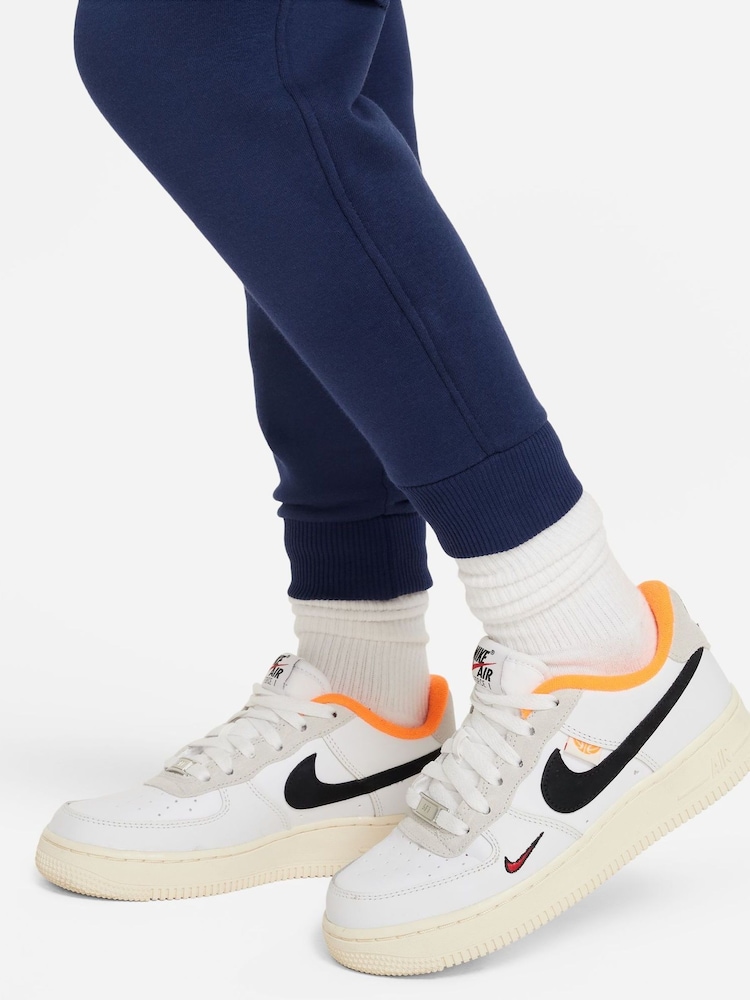 Nike Midnight Navy Club Fleece Cargo Joggers - Image 7 of 7