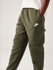 Khaki - Polarowe joggersy cargo Nike Club - Image 3 of 7