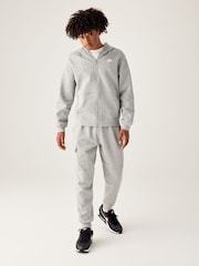 Ciemnoszary Heather - Polarowe joggersy cargo Nike Club - Image 2 of 8