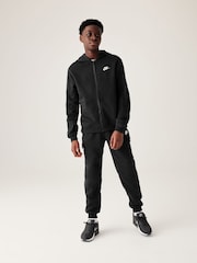 Черный - Флисовые спортивные брюки-карго Nike Club - Image 4 of 11