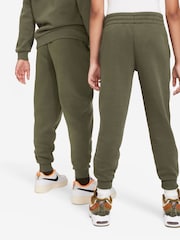 Nike Khaki Green Club Fleece Joggers - Image 2 of 6