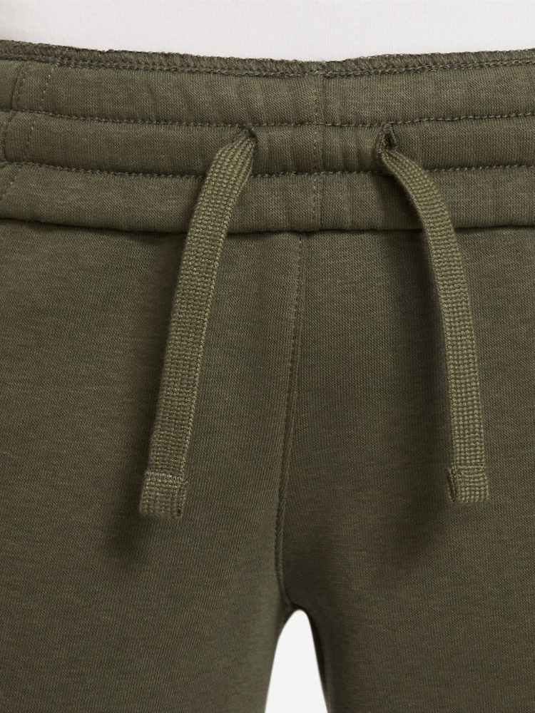 Nike Khaki Green Club Fleece Joggers - Image 5 of 6