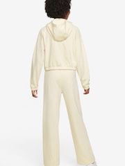 Nike Neutral Zip Through Wide Leg Tracksuit - Image 2 of 3