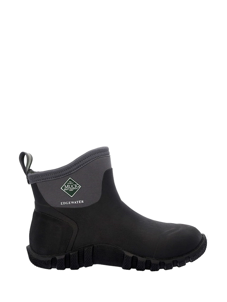 Muck Boots Black Edgewater Classic 6” Ankle Boots - Image 1 of 1 Muck Boots Black Edgewater Classic 6” Ankle Boots - Image 1 of 1
