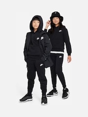 Черный - Флисовые спортивные брюки Nike Club - Image 6 of 9