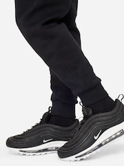 Черный - Флисовые спортивные брюки Nike Club - Image 9 of 9