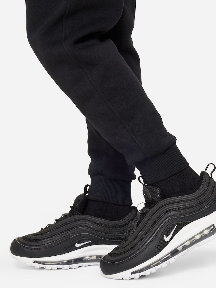 Черный - Флисовые спортивные брюки Nike Club - Image 9 of 9