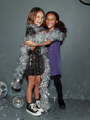 Rainbow Sequin T-Shirt and Shorts Set (3-16yrs) - Image 4 of 11