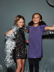 Rainbow Sequin T-Shirt and Shorts Set (3-16yrs) - Image 5 of 11