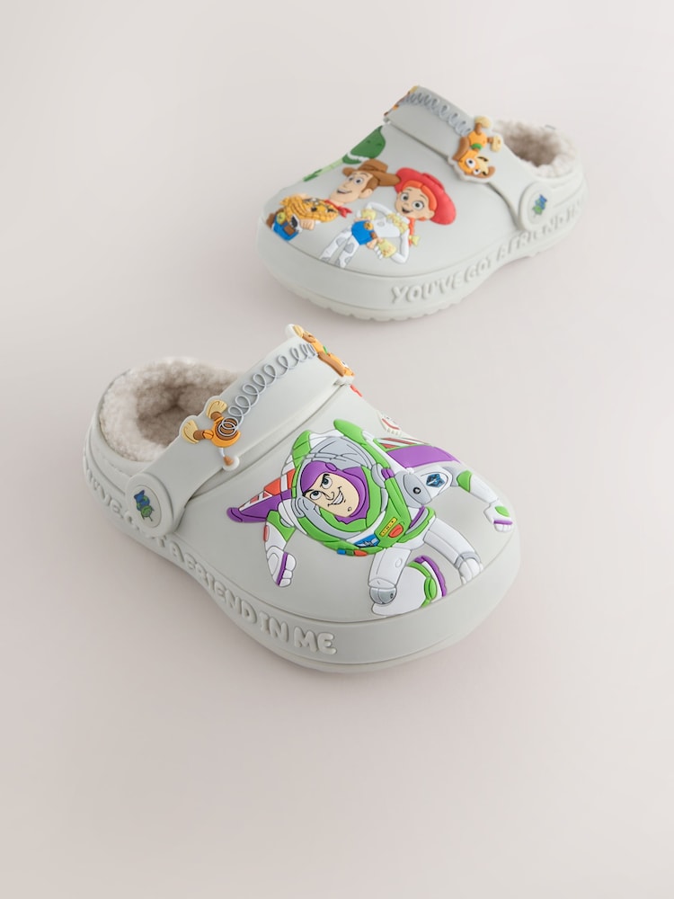 Neutral Toy Story Warm Lined Slipper Clogs - Image 1 of 5