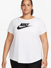 Nike White Futura Essential T-Shirt - Image 1 of 4