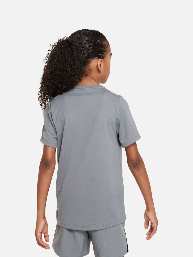 Nike Cool Grey Dri-FIT Miler T-Shirt - Image 2 of 6
