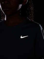 Nike Cool Grey Dri-FIT Miler T-Shirt - Image 6 of 6