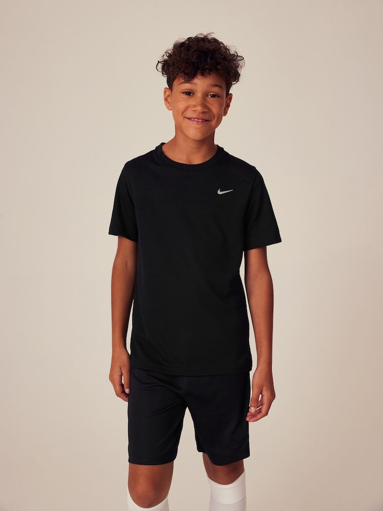 črna - Kratka majica Nike Dri-FIT Miler  - Slika 1 iz 7