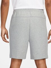 Nike Grey Tech Fleece Shorts - Image 2 of 9