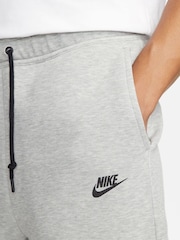 Nike Grey Tech Fleece Shorts - Image 5 of 9