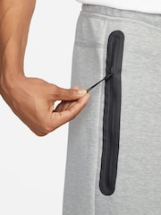 Nike Grey Tech Fleece Shorts - Image 7 of 9