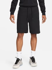 Nike Black Tech Fleece Shorts - Image 1 of 16