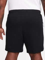 Nike Black Tech Fleece Shorts - Image 12 of 16