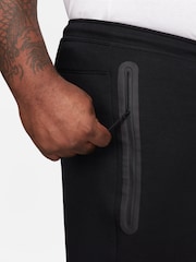 Nike Black Tech Fleece Shorts - Image 15 of 16