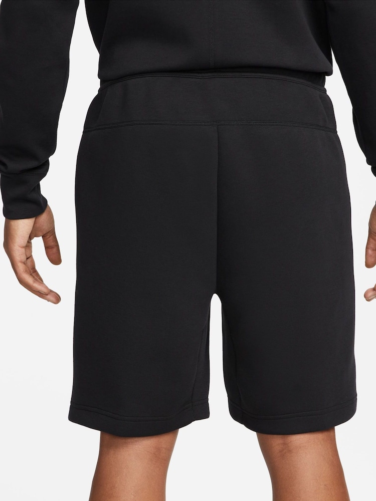 Nike Black Tech Fleece Shorts - Image 2 of 16