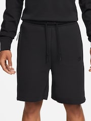 Nike Black Tech Fleece Shorts - Image 3 of 16
