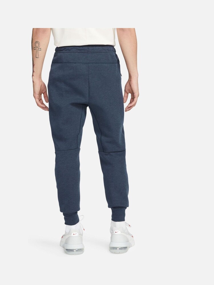 Nike Navy Tech Fleece Joggers - Image 2 of 10