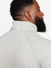 Nike Grey Tech Fleece Half Zip Sweatshirt - Image 9 of 16