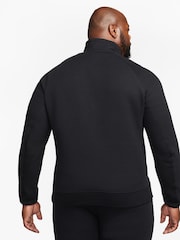 Nike Black Tech Fleece Half Zip Sweatshirt - Image 12 of 19