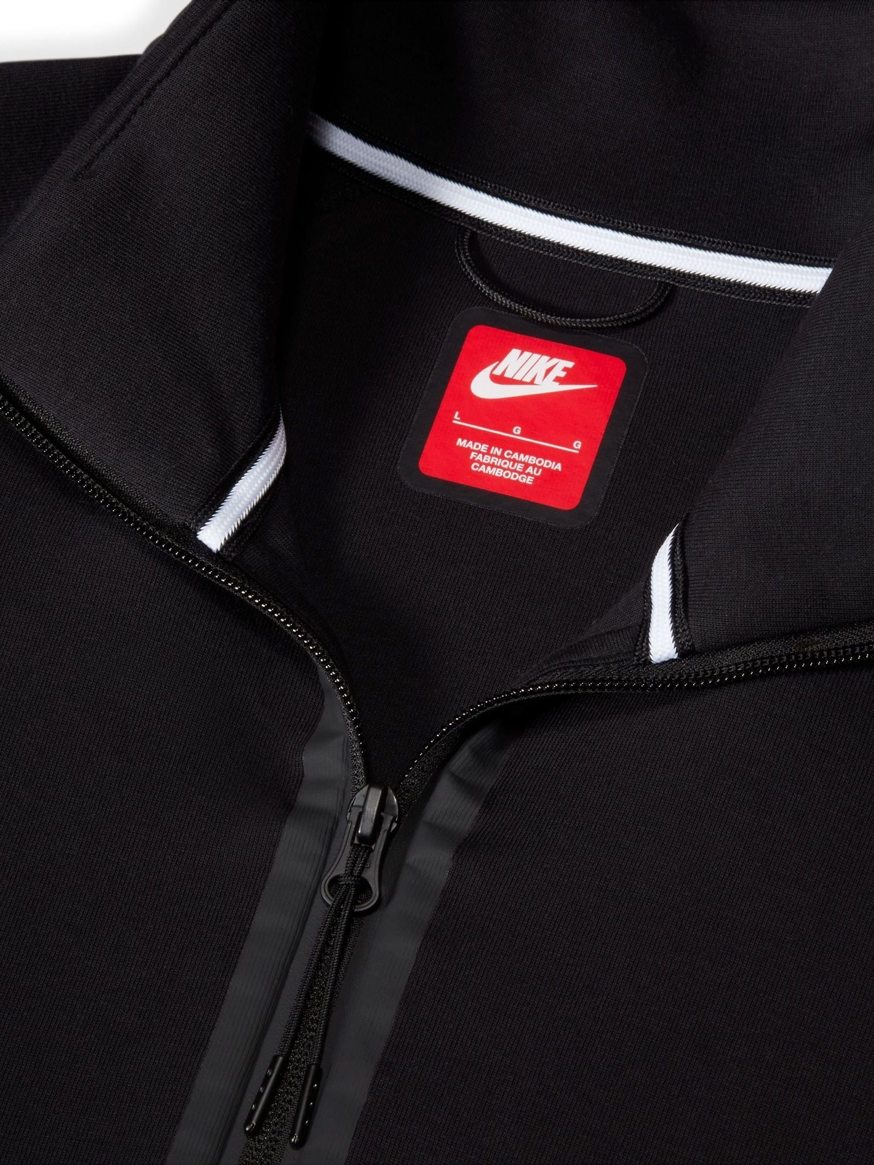 Buy Nike Black Tech Fleece Half Zip Sweatshirt from the Next