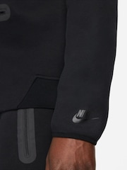Nike Black Tech Fleece Half Zip Sweatshirt - Image 9 of 19
