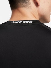 Nike Black Pro Dri-FIT Slim Fit T-Shirt - Image 6 of 6