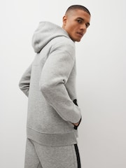 Nike Grey Tech Fleece Zip-Up Hoodie - Image 2 of 5