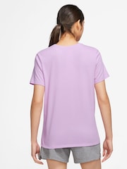 Nike Purple DriFIT Swoosh T-Shirt - Image 2 of 3