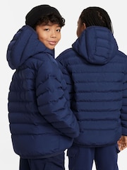 Niebieski - Kurtka z kapturem i syntetycznym wypełnieniem Nike - Image 7 of 9