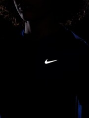 Nike Blue Dri-FIT Miler T-Shirt - Image 6 of 6
